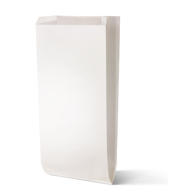 Snackzakken / Koekzakken #29 Ongeperforeerd/Onbedrukt Wit 3 pond (10kg)