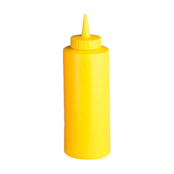 Squeeze dispensers 360ml Yellow (per stuk)