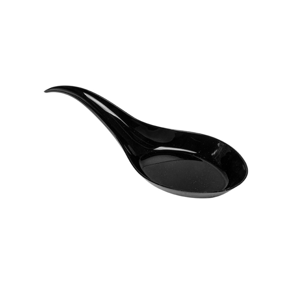 Spoons "Hong Kong" 12x3,2cm Zwart PS (100st/pak)