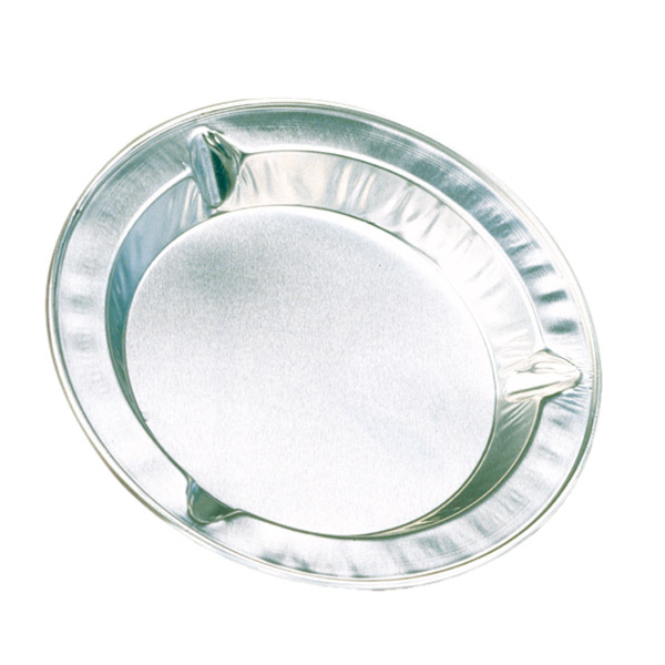 Aluminium foil ashtray silver 8,8x0,9cm (100pcs/pack)