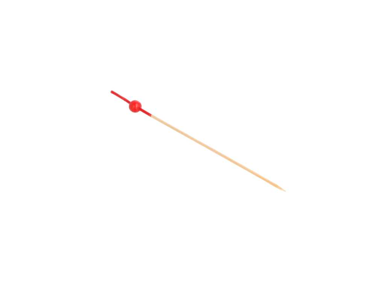 Picks "Red Ball" 12cm Natural Bamboo (100st/pak)