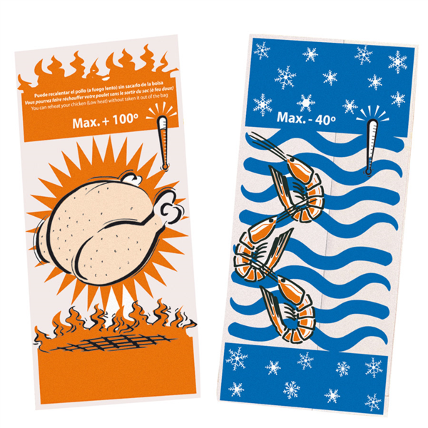 Bag for Roast Chicken or Frozen( Kipzak) 17+8x35cm 100/pk