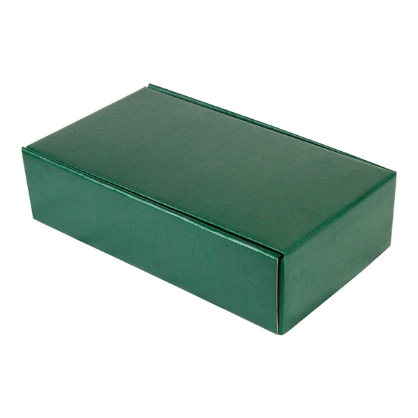 2-fles wijndoos Groen 34,18,5x9cm (per stuk)