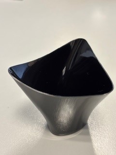 Amuse schaaltje Triangular Zwart 100ml (24st/pak)