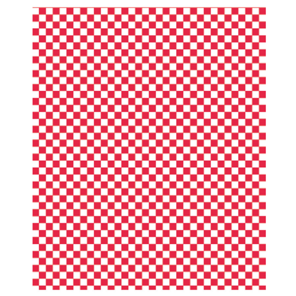 Wrapping paper "fitipaldi" / red check 32GSM 31x31cm (1000pcs/pack)