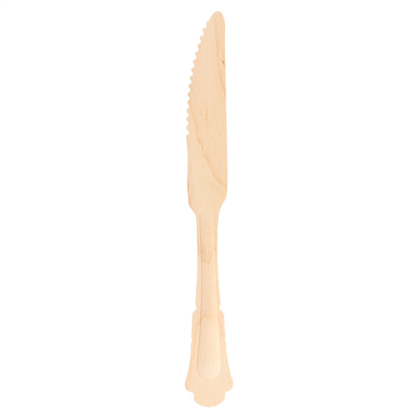 Houten mes / Wooden Knife  "Classic" 200mm (100pcs/pack)