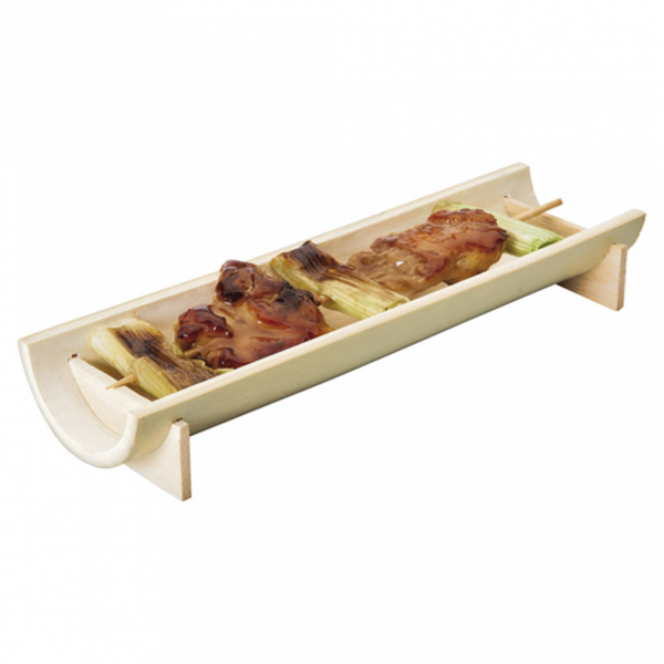 Kobe Bamboo Tray 6x20x3cm 10/pk