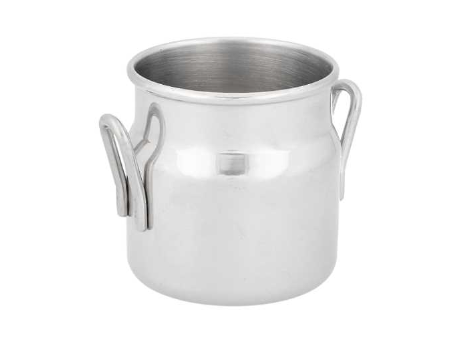 Mini Milk Jug 90ml Silver Stainless Steel (per stuk)