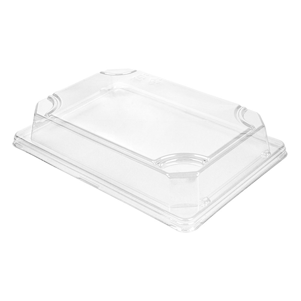 Lids for item 212.95 "Bionic" 19x13,6x3,2cm Clear OPS (50st/pack)