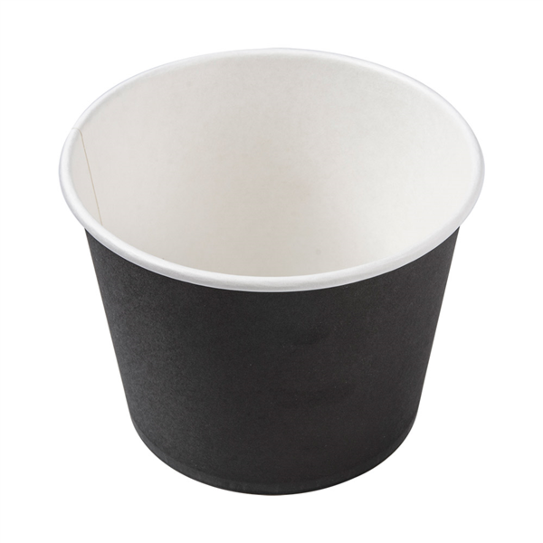 Cardboard Tubs 1000ml Black (50st/pak)