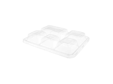 Lids for item: 221.92 & 149.18  27x22x3,6cm Clear PET (50st/pak)