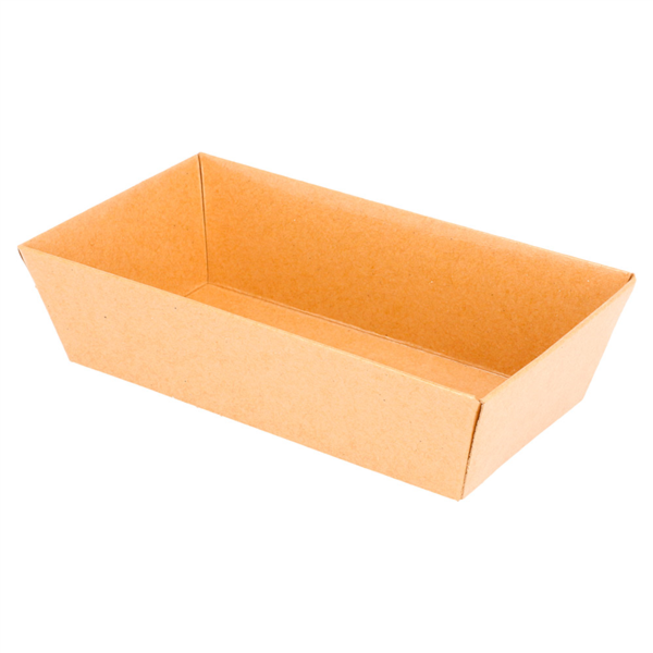 Containers Natural Kraft 13,5x7,5x3,5cm (50st/pak)
