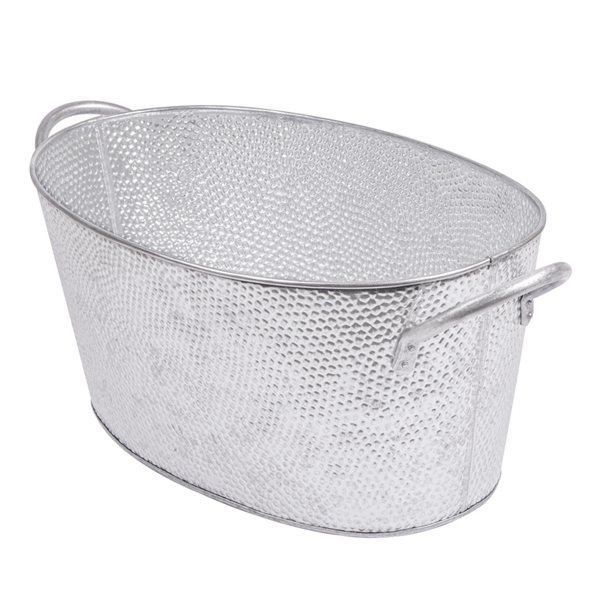 Ice Bucket 38x18cm Metal Steel (per stuk)