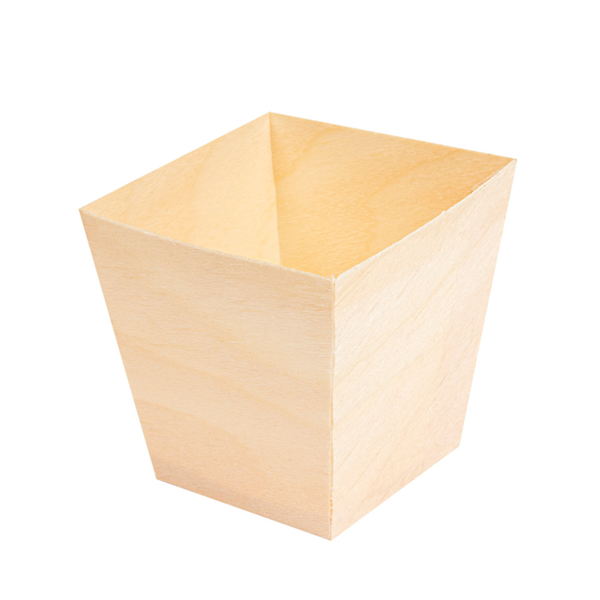 Pine Bark Mini Container 5,5x5,5x5,5cm Natural Wood (50st/pak)