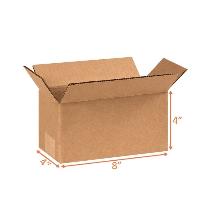 Carton 20x10x10 Cm Kraft 8x4x4"