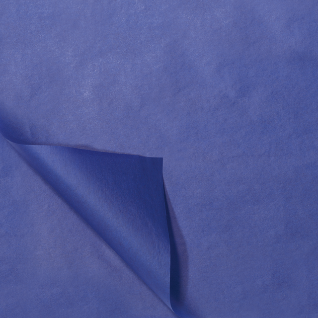 Tissue / Zijdevloe 50x70cm Marine Blauw (100st/pak)