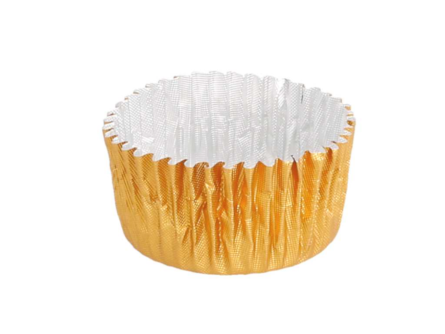 Cup Cake (Aluminium Gold) Diam. 2,9x1,6cm (1000st/pak)