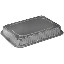 [20591L] Plastic dome lid for HFA 2059 1lb 100 st/ds" 5.5x4.5"
