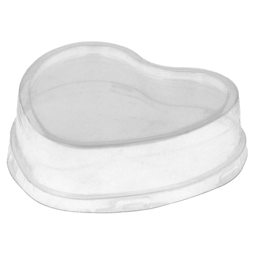 [206.06] Dome Lids for Containers 206.02/206.04/206.05 Clear PET (100st/pak)