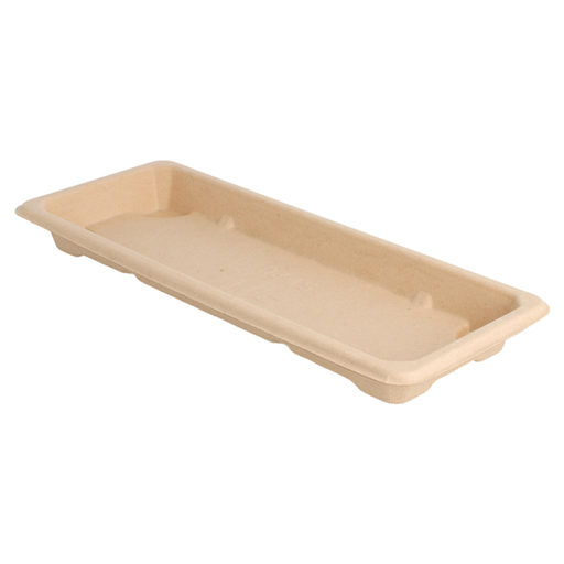 [212.93] Sushi box "bionic" / Bagasse 22x9x2cm (50st/doos)