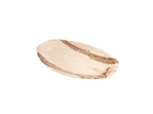 [214.43] Ovale schaal palmblad 33,5x23x2,5cm (25st/pak)