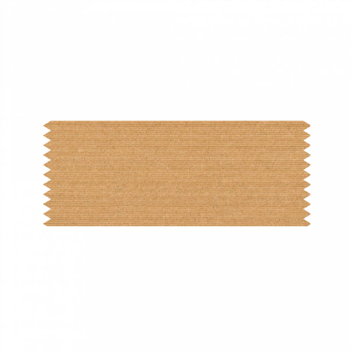 [222.59] Tape segment labels 2,4x6cm Natural Kraft (3000st/pak)