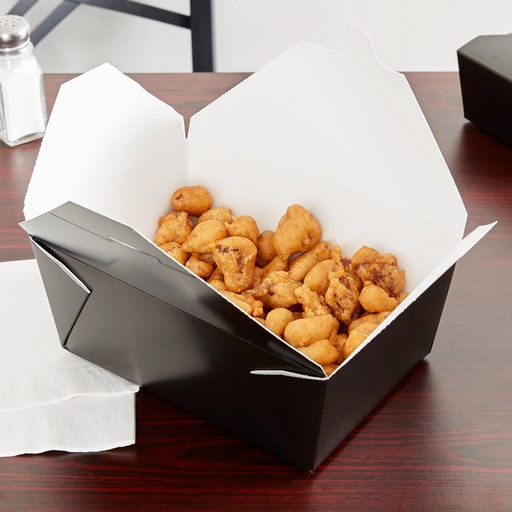 [223.02] Bio One Box / Bio Pack #4 Black 2880ml 19,8x14,9cm (40st/pak)