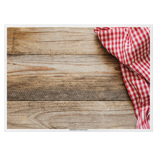 [223.55] Table Mats Offset "Rustic" 31x43cm Four Coloured Paper (500st/pak)