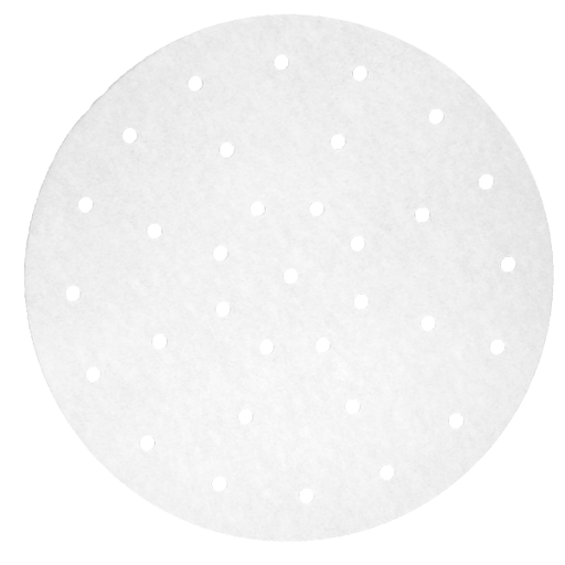 [226.88] Dim-Sum perforated Liners for item 183.06 (28cm diameter) White greaseproof (250st/pack)