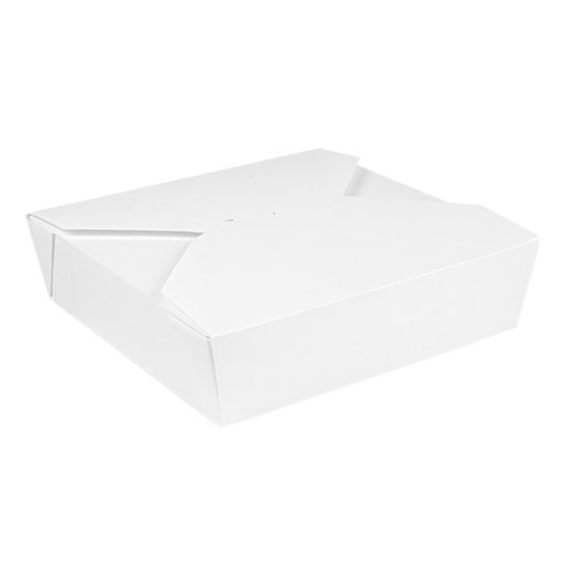 [234.68] "The Pack" Rectangular Boxes 2910ml 21,7x21,7x6cm White Nano-Micro Corrugated Cardboard (50st/pack)