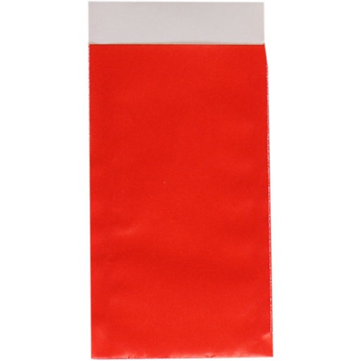 [265265] Luxe fournituren zakjes LOVLY 7x13cm Rood (200st/doos)