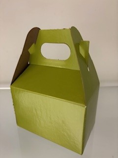 [41012] Mini Gable Box Shimmer Frost Leaf 100 st/ds 4x2.5x2.5