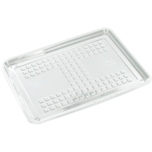 [422017] Vleesschaal Hard PS Transparant 12,5x18cm (3000st/ds)