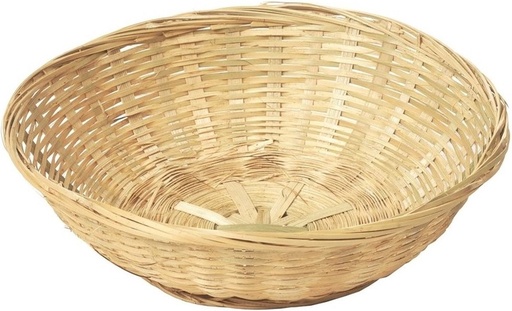 [437032] Bamboe schaal rond 30x9cm / stuk