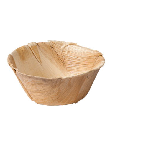 [437365] Biodore Palm leaf kom/schaaltje rond 500ml / 14cm (25st/pak)