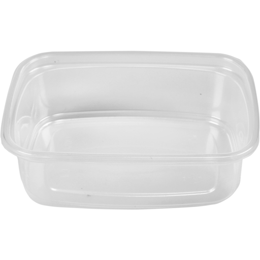 [444062] PP salade bakje transparant 108x82x30mm / 150cc (1000st/doos) Bijbehorende deksel is: 444060)