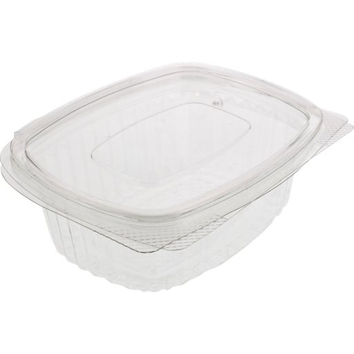 [444874] RPET salade bak Leakproof 750cc (500st/doos) Overeenkomstig met AD24 bakje