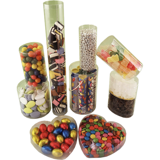 [474610] Kokerdoos 1 fles 95x95x330mm Crystal Goud  /stuk