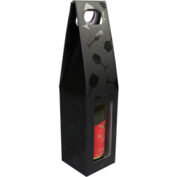 [475115] Draagkarton 1 fles Black-wijnglas (per stuk)
