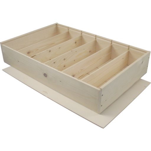 [479009] Wijnkist met schuifdeksel 6 fles compleet 337x540x085mm