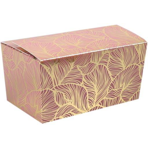 [485452] LOVLY ballotins Leafs 500gr roze/goud (per stuk)