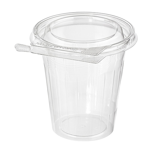 [TS16CCR] Temper resistant 16 oz. Snackcup with Shallow Lid  232/cs