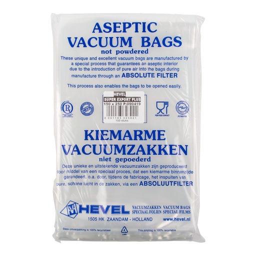 [200401] Vacuum bags 200x400mm 100st/pk