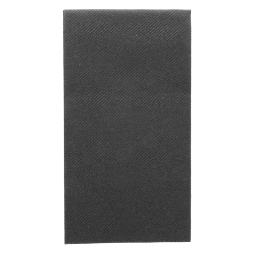 [203.81] Napkins 1/8-fold 40x40cm Black Airlaid (750st/doos)