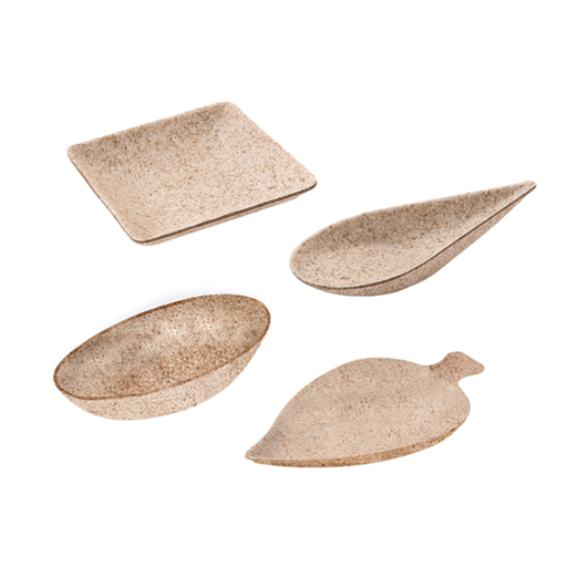 [207.411]  Amuse  Bionic Bagasse 100% Compostable 250/cs Square
