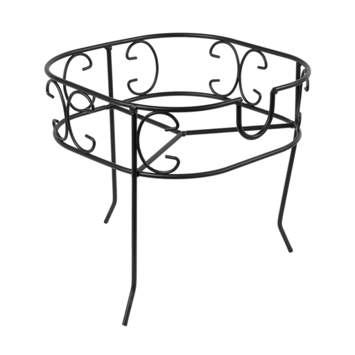 [220.51] Standaard voor item 215.57 (21x21x19cm) Black Metal (per stuk)