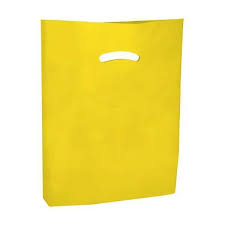 [24011] Super Gloss Shopping Bag Yellow 9x12 S24011 1000st/ds