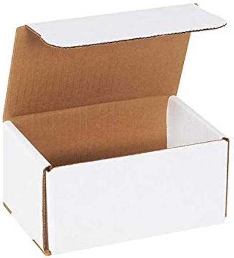 [6431] Carton Crushproof 6x4x3" White, die cut #643