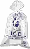 [IBSIC1221] LDPE zakken Fresh, Pure  Hielo  4,6 kg Ice Bag 10 lbs  1000/cs