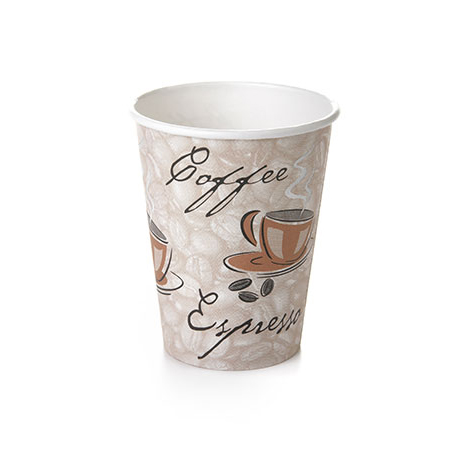 [HC10EURO1] Coffee Cup 10 oz. EURO Design print 50/pk